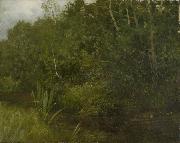 HOFFMANN, Hans Landscape with a pond oil painting on canvas